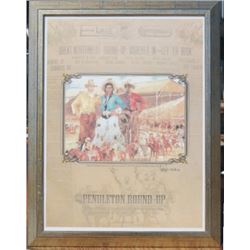 Pendleton Roundup 100th anniversary edition poster