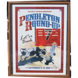 Pendleton Roundup 2007 edition poster