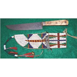 marked Hudson Bay trade knife