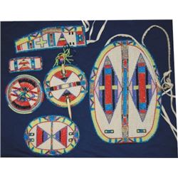Sioux newer beaded dance outfit