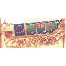 Yakima beaded scabbard