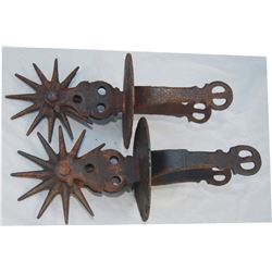 Colonial iron spurs