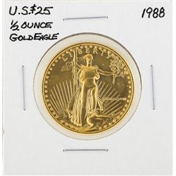 1988 American Gold Eagle $25 Coin