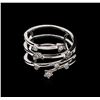 Image 1 : 0.15 ctw Diamond Ring - 14KT White Gold