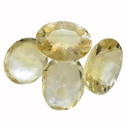 30.41 ctw Oval Mixed Citrine Quartz Parcel