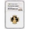 Image 1 : 1988-P $10 Gold Eagle Gold Coin NGC PF69