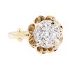 1.00 ctw Diamond Ring - 14KT Yellow and White Gold