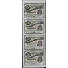 Image 1 : Uncut Sheet of (4) State of Louisiana Baby Bond Obsolete Notes