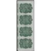 Image 2 : Uncut Sheet of (4) State of Louisiana Baby Bond Obsolete Notes