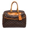 Louis Vuitton Monogram Canvas Leather Deauville Doctor Bag