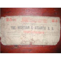 Antique Paper Railroad Money