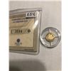 Image 2 : Mini Gold Coin Made in Germany with COA Paper