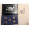 Image 1 : State Quarters UNC 5 Set in Mint Box with Paperwork has MI IA TX FL WI