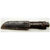 Image 1 : WWII US CAMILLUS MK2 FIGHTING KNIFE W/ LEATHER