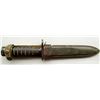 Image 1 : WWII ARMY CAMILLUS US M4 FIGHTING KNIFE/BAYONET