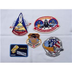DESERT STORM ERA PATCH LOT- SPACE SHUTTLES