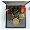 Image 3 : MILITARY MEDAL LOT- GOOD CONDUCT, NATIONAL