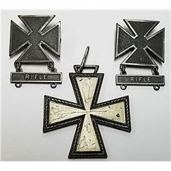 2- STERLING RIFLE MARKSMAN PIN