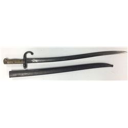 FRENCH MODEL 1866 CHASSEPOT RIFLE BAYONET/