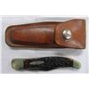 Image 2 : VINTAGE WESTERN USA HUNTING KNIFE WITH SHEATH