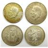 Image 1 : MEXICO SILVER 4 COIN LOT: