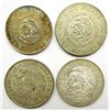 Image 2 : MEXICO SILVER 4 COIN LOT: