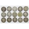 Image 1 : BARBER DIME LOT of 15 COINS