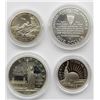 Image 2 : 1993 2 COIN WW II SILVER COMMEM SET;