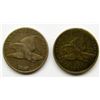 Image 1 : 1857 & 1858 FLYING EAGLE CENTS