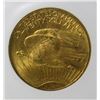 Image 3 : 1924 $20 ST GAUDENS GOLD NGC MS 64