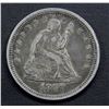 Image 1 : 1857 SEATED QUARTER- VF - SCRATCHES REV