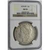 Image 1 : 1878 8TF MORGAN SILVER DOLLAR NGC AU 55