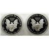 Image 2 : 2003 & 2008 PROOF AM SILVER EAGLES