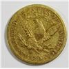Image 2 : 1886-S $5 GOLD LIBERTY VF