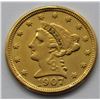 Image 1 : 1907-P LIBERTY $2.5 GOLD QUARTER EAGLE