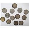 Image 2 : 13 - EARLY DATE CANADA QTRS - CIRC SILVER