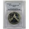 Image 2 : 2-PCGS PR68 DCAM SILVER COMMEM DOLLARS