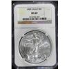 Image 1 : 2009 AMERICAN SILVER EAGLE NGC MS 69