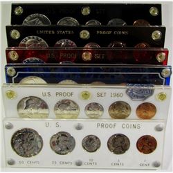 6-1961 & 1962 PROOF SETS