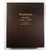 Image 1 : BEAUTIFUL BU/PROOF WASH QTR SET (164 COINS)