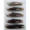 Image 2 : VINTAGE USED SCHRADE OLD TIMER POCKET KNIFE LOT