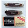 Image 2 : 2 VINTAGE SCHRADE OLD TIMER POCKET KNIVES