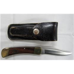 VINTAGE BUCK 110 LOCK BACK HUNTING KNIFE W/