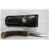 Image 1 : VINTAGE BUCK 110 LOCK BACK HUNTING KNIFE W/