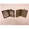 Image 2 : 2 NECKLACE LOCKETS FRAMES (1 W/PICTURES)