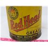 Image 5 : GREASE TIN (RED HEAD) *5 POUNDS, SMALL DENT*