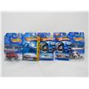 Image 1 : LOT OF 5 ASSORTED HOTWHEELS (TEE'D OFF, ALFA ROMEO, MERCEDES UNIMOG, ETC...) *N.O.S.*