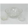 Image 1 : LOT OF 3 CRYSTAL BOWLS