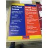 Image 1 : CANADA POST POSTER (STUDENT LOANS) *18" X 24"* ( 2 SIDED) *W/HANGER WIRE*