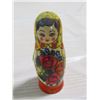 Image 2 : HAND PAINTED RUSSIAN DOLLS (HAND PAINTED) *STACKING DOLLS*